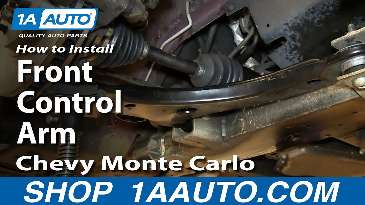 How to Replace Control Arm & Ball Joint 00-07 Chevy Monte Carlo