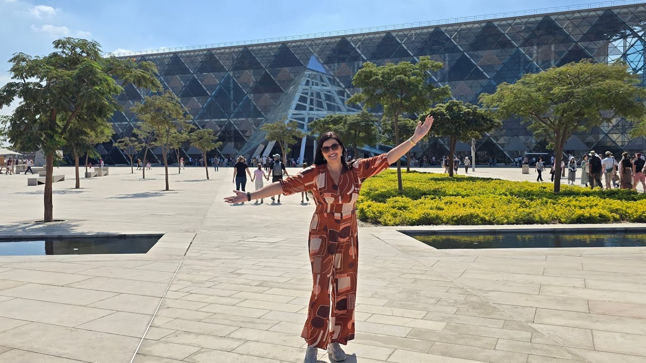 O grande museu egípcio. #egito #cairo #grandemuseuegípcio