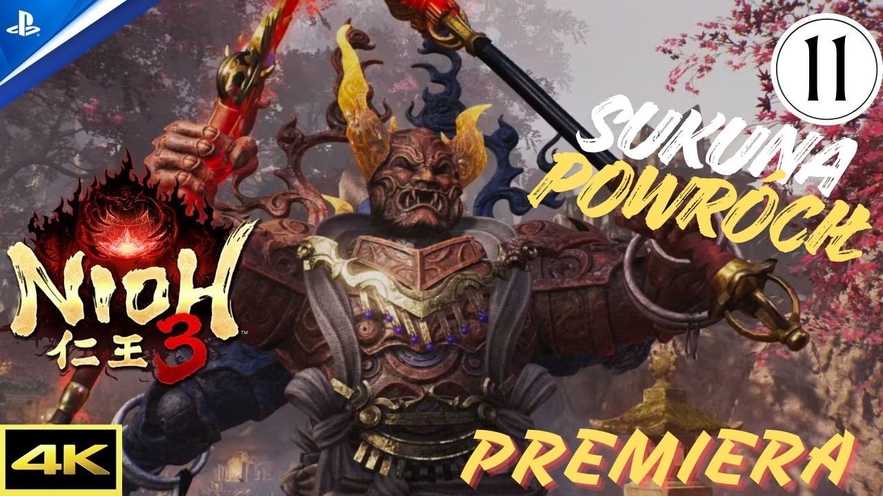 Nioh 3 | SUKUNA POWRÓCIŁ | Odc. 11 | PREMIERA #ps5 #4k #60fps #premiera #coop @MonsunNinja