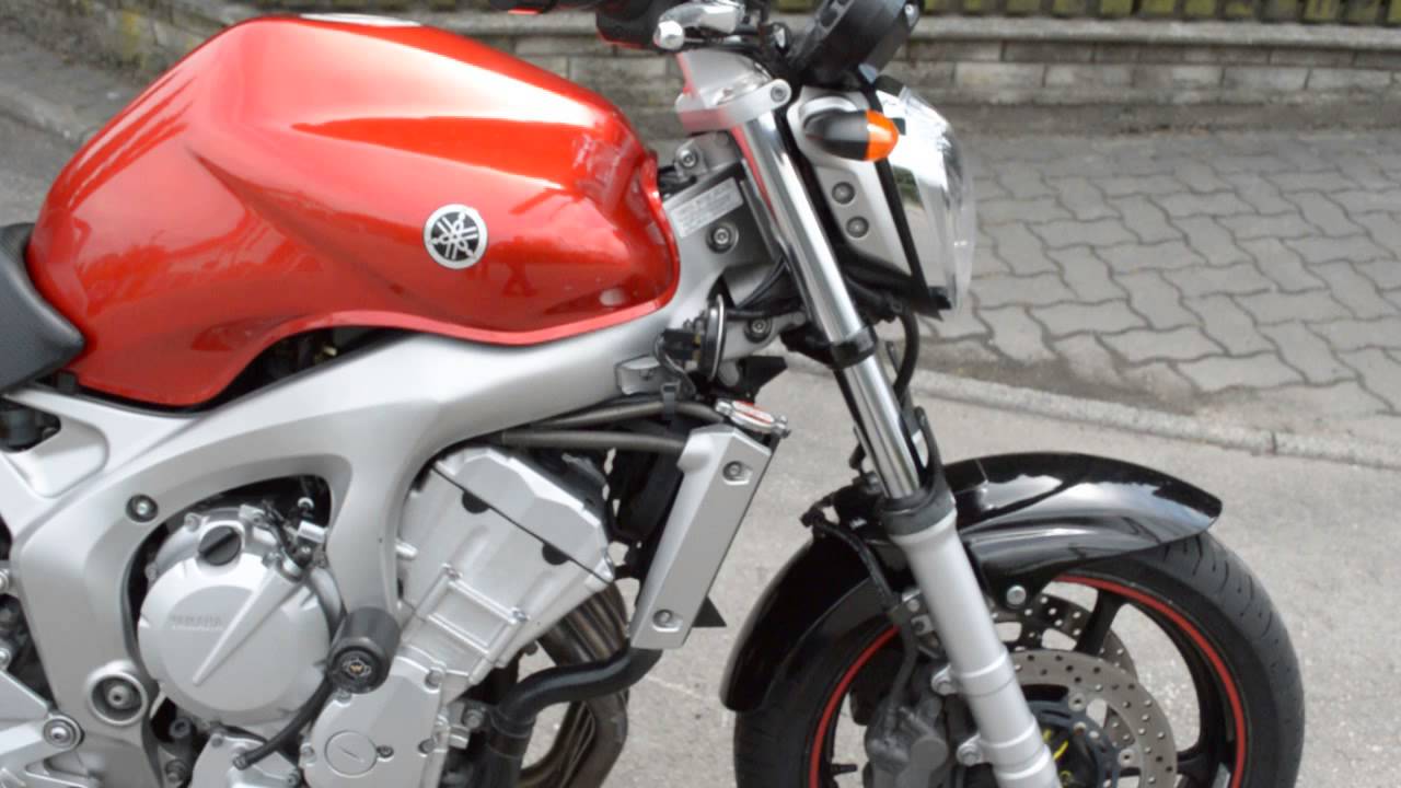 Yamaha FZ6 N 600 Fazer 2004r- gotowy do jazdy - zobacz film - ŚLĄSK