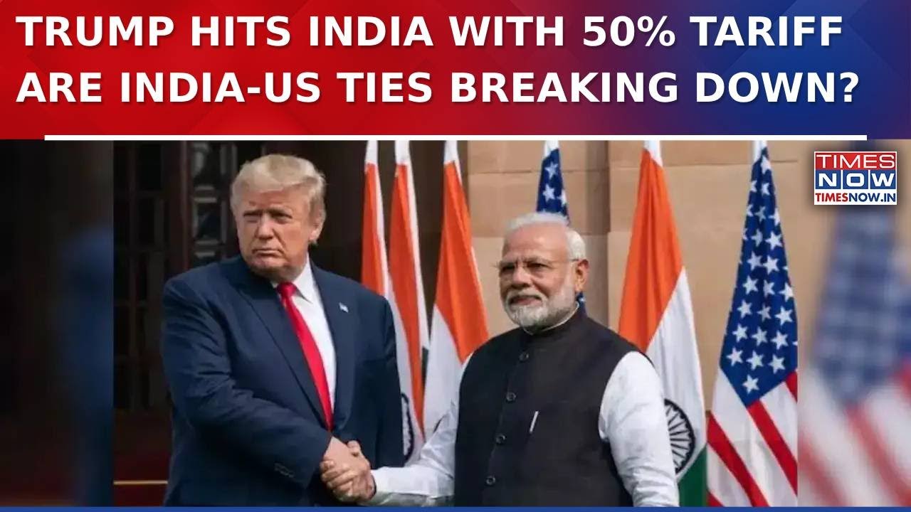 India-US Trade Tension Escalates: Trump Slaps 25% Tariff, India Terms Move &lsquo;Unfair & Unjustified&rsquo;