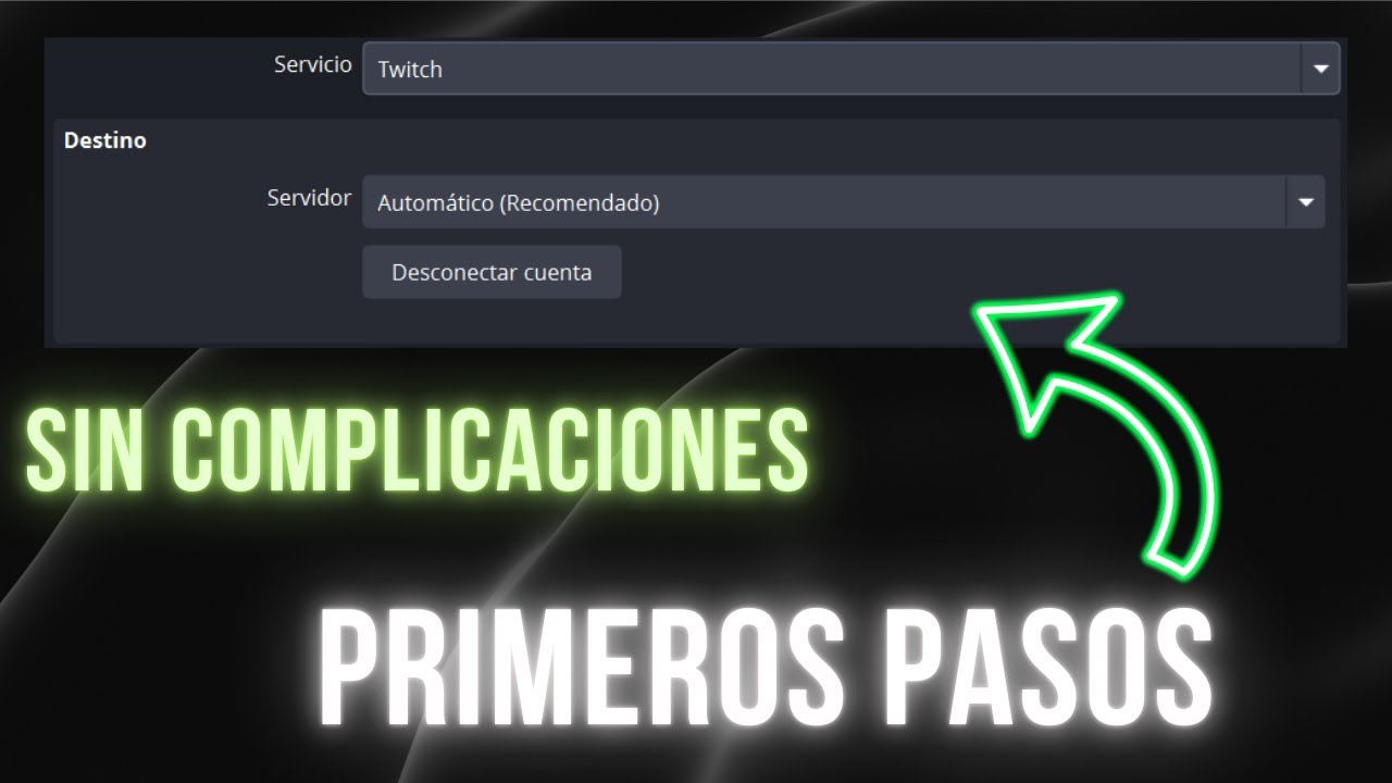CONECTAR TU CUENTA DE TWITCH CON OBS EN MENOS DE 5 MINUTOS