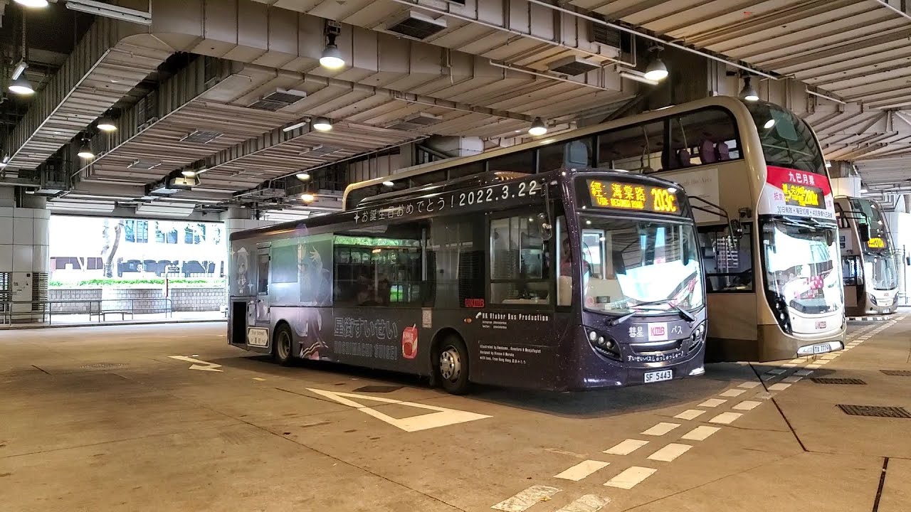 Hong Kong Bus KMB AAS11 @ 203C 九龍巴士 Alexander Dennis Enviro200 尖沙咀東(麼地道) - 大坑東