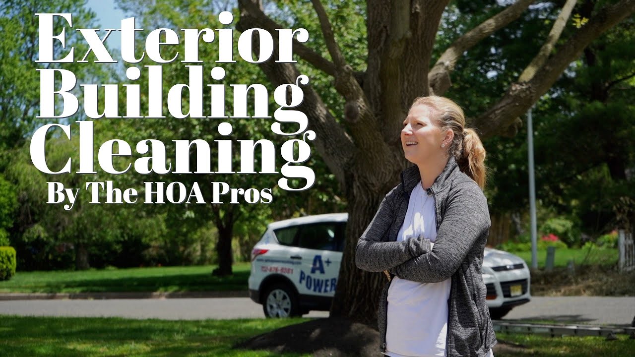 A+ Power Washing and Roof Cleaning- Exterior Building Cleaning By The HOA Pros