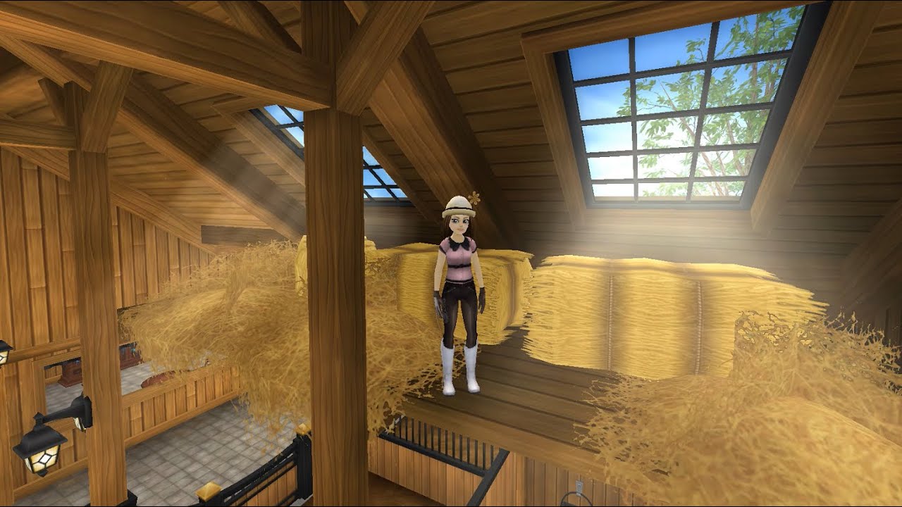How to Get onto the Home Stable Hayloft :D [Star Stable]