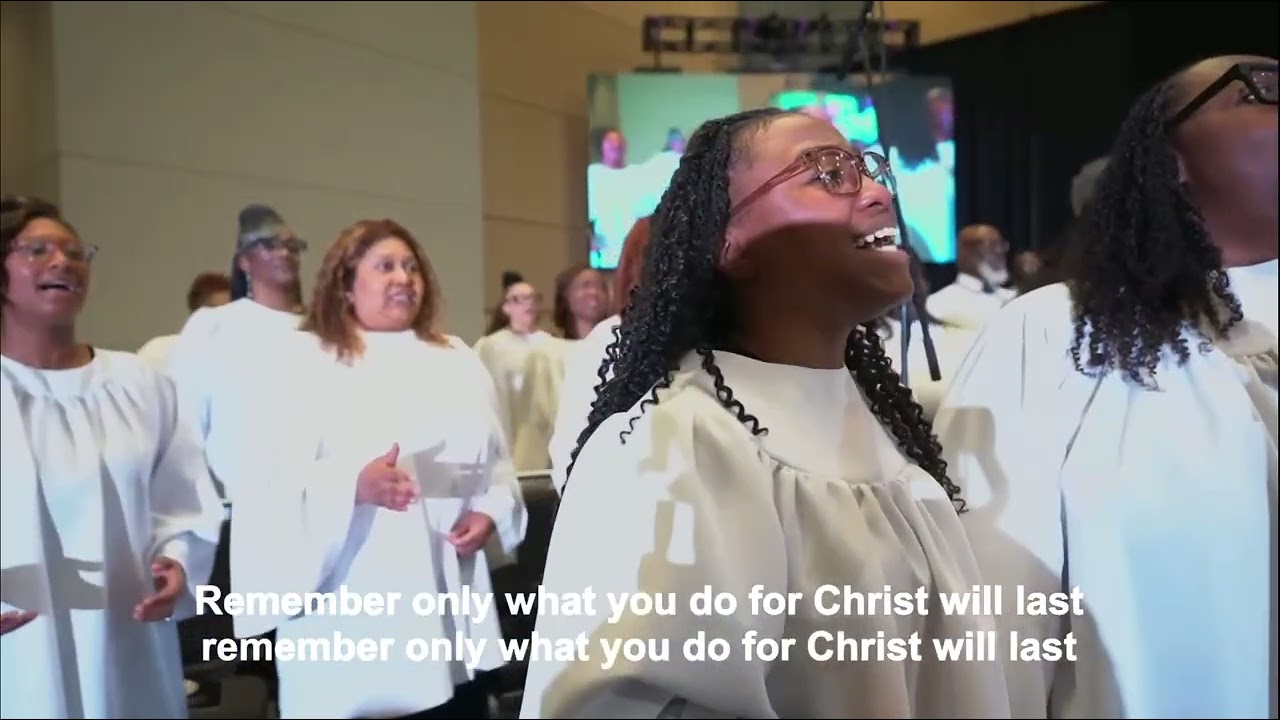Only What You Do For Christ- C.O.G.I.C. International Mass Choir ft Msn. Viola Burse
