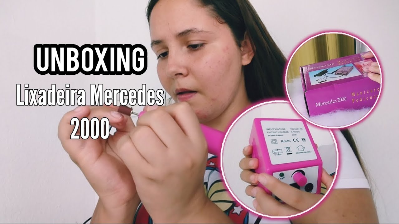 UNBOXING: LIXADEIRA DE UNHA EM GEL MERCEDES 2000 NA SHOPEE 🧡 |custo benefício? vale a pena? preço e+