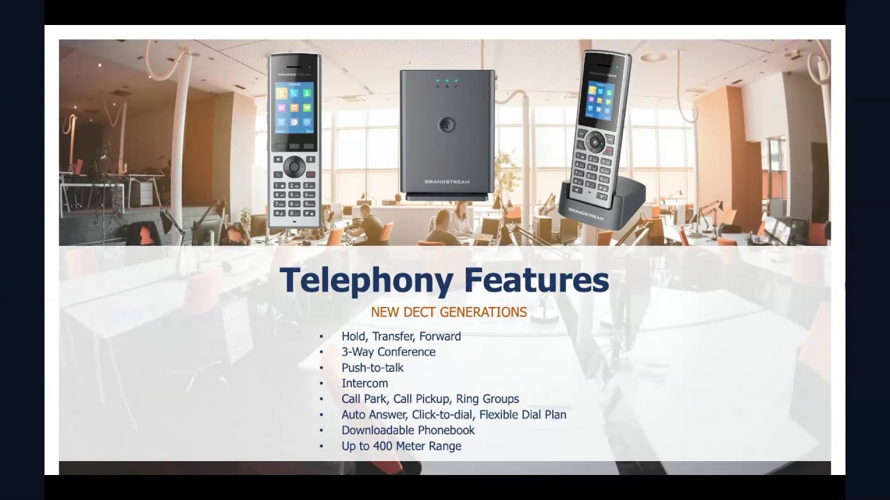 Grandstream DECT Webinar (DP730/DP722/DP752)