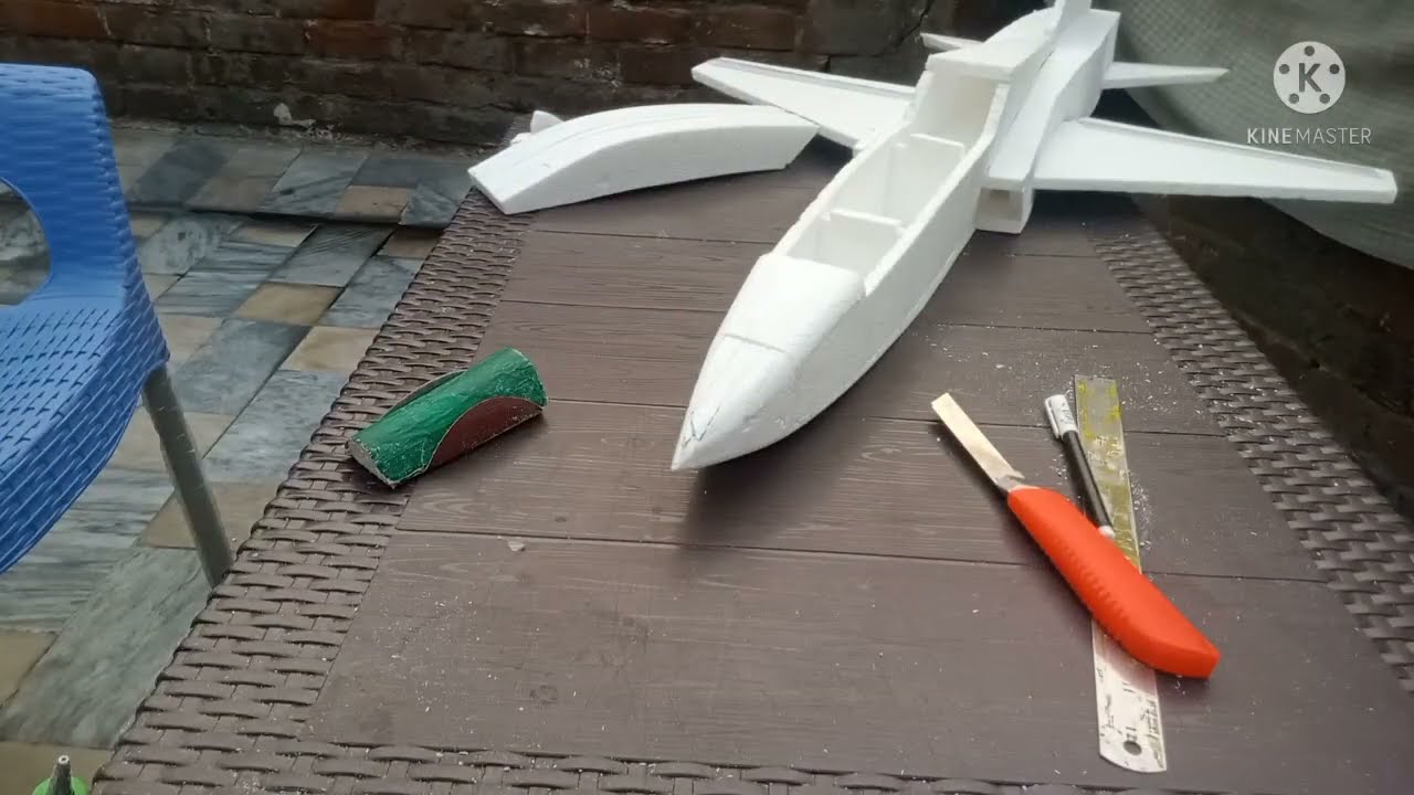 Home made rc plane T38