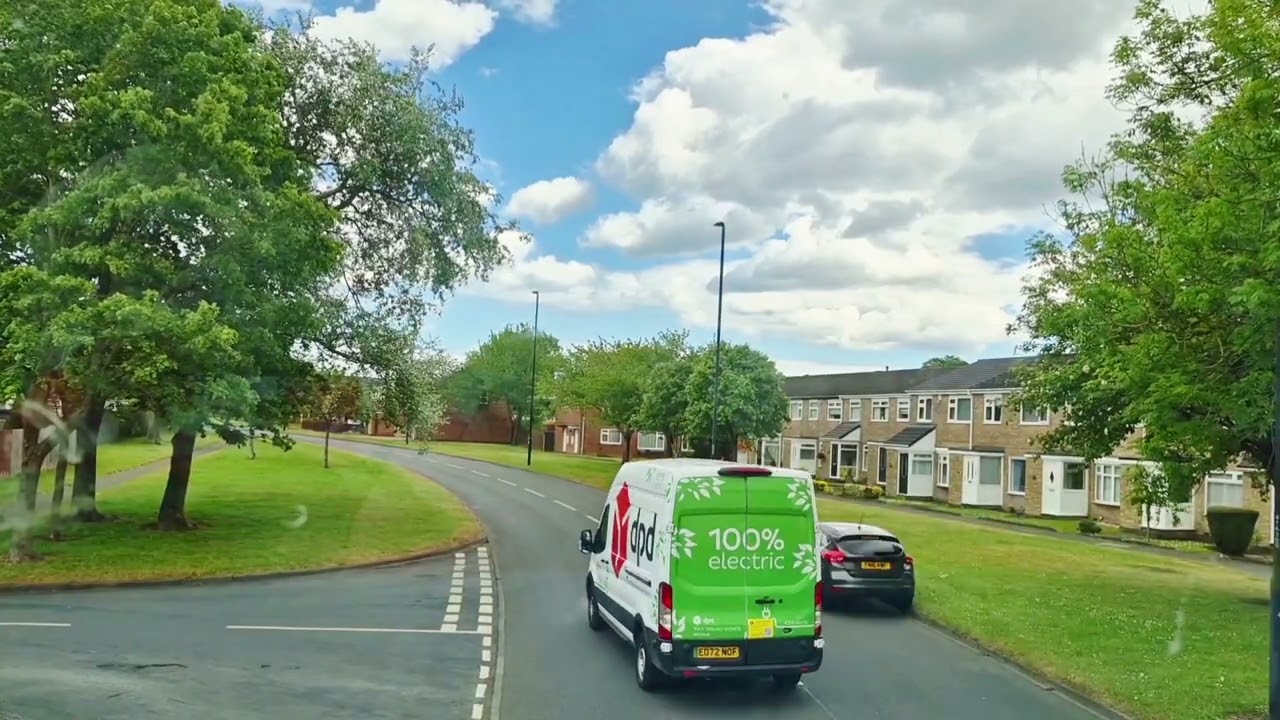 Beautiful road along Ashington in the UK #trip