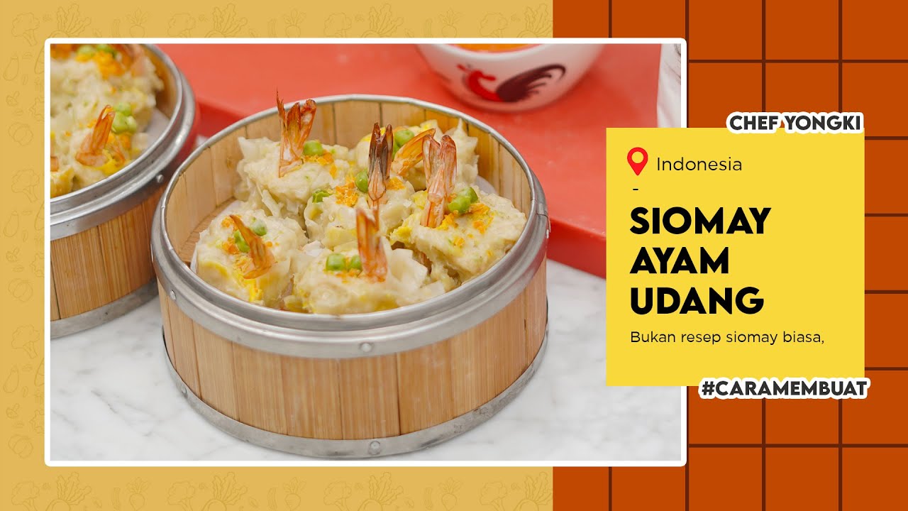 Resep Siomay Ayam Udang Lembut  #CaraMembuat
