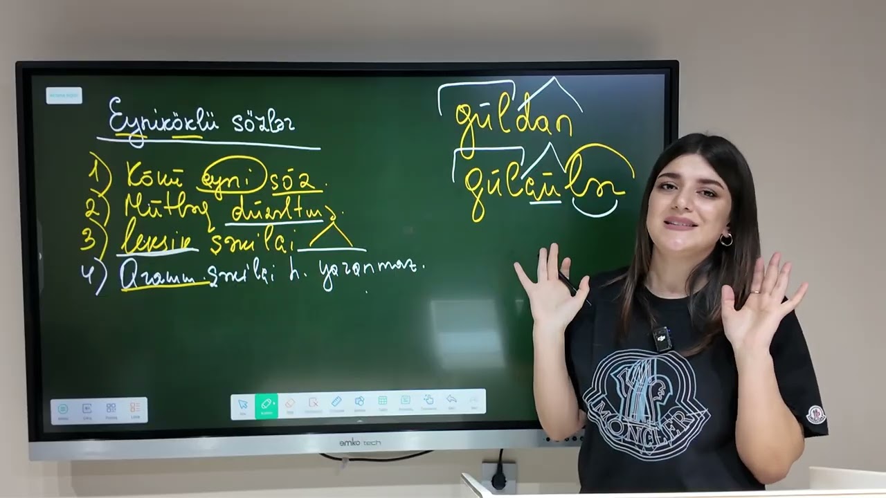 Eyniköklü sözlər / Azərbaycan dili / Ayşən Hüseynova