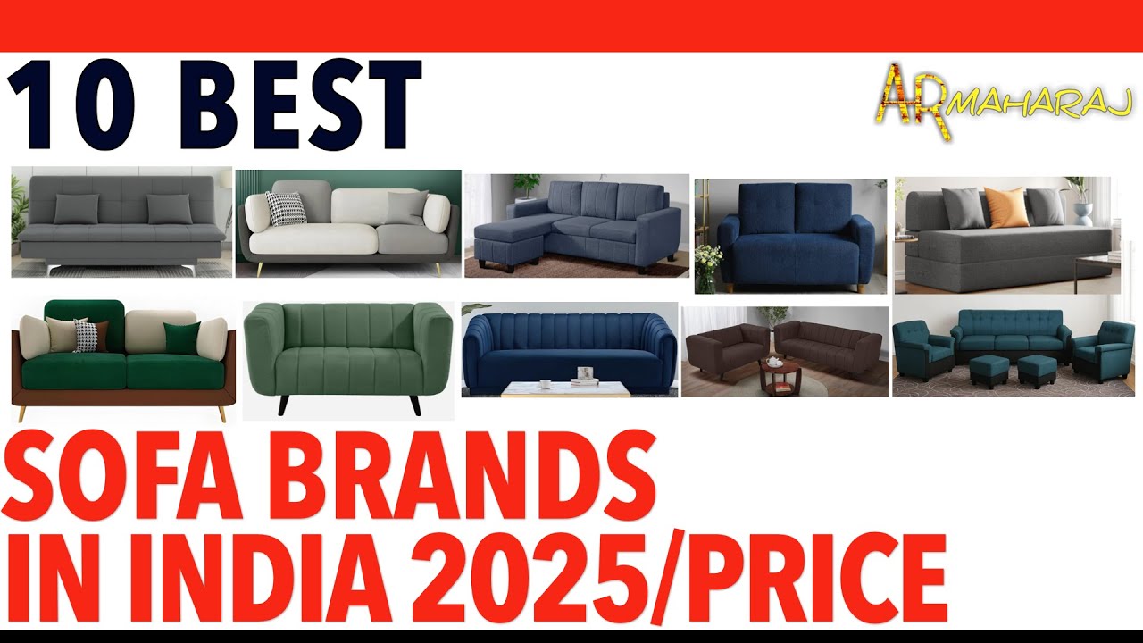 🛋 Top 10 Best sofa brands iN India 2025 | ✨ Sofa Online Price | Adorn India, Sleepyhead, Wakefit