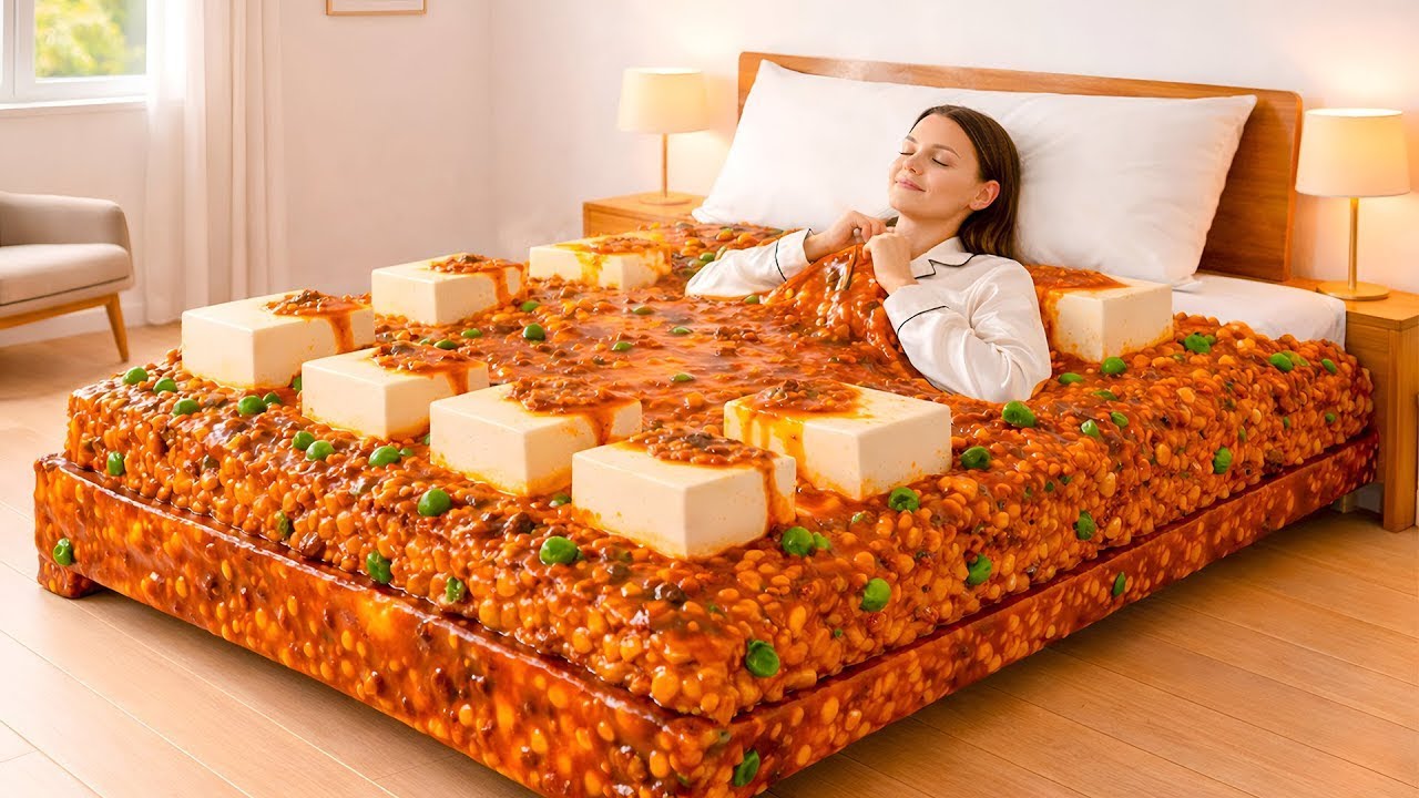 Which Delicious Dream Bed Would You Choose  🦋✨   Ultimate Oddly Satisfying AI ASMR