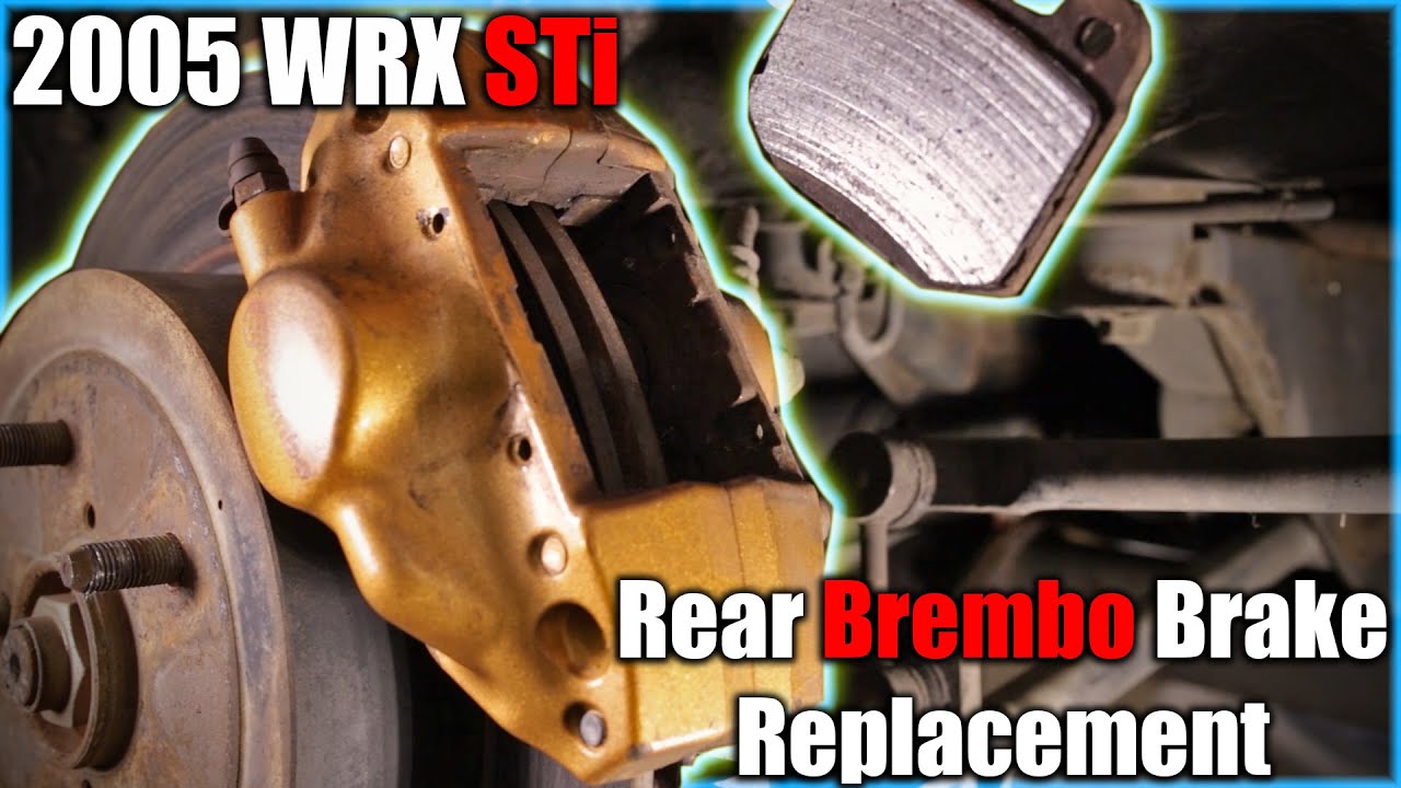 Subaru WRX STi Rear Brembo Brake Replacement