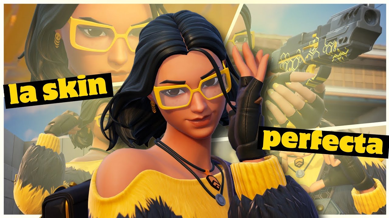me compré la mejor skin del juego 💛🐝 (preset + partida rancia) | Fortnite