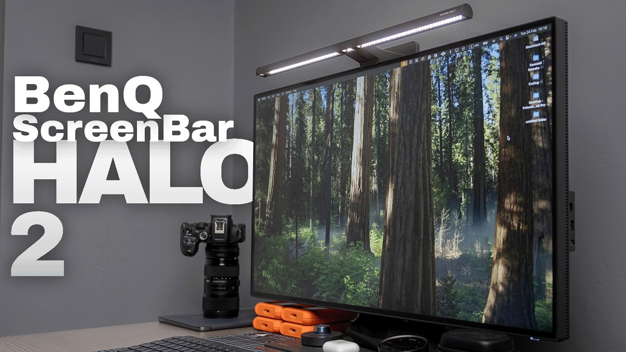 BenQ ScreenBar Halo 2  Monitor Light Review