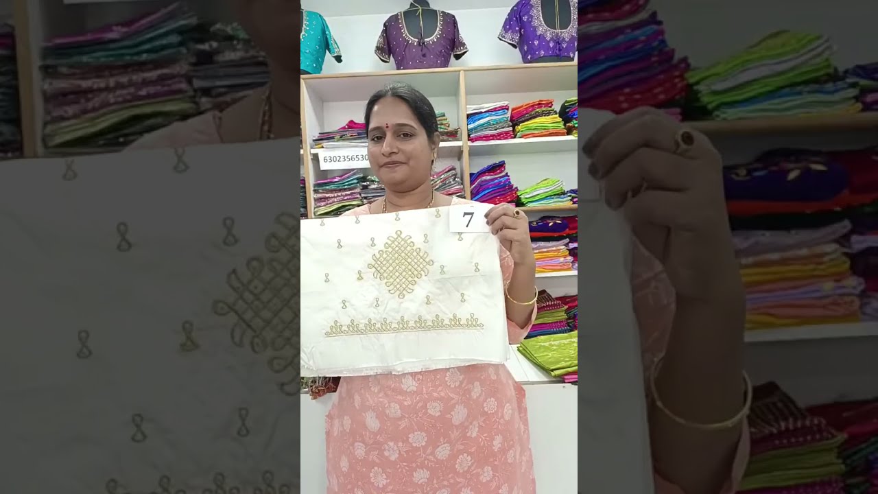 Computer embroidery, Maggam work blouses wholesale, bulk , retail orders,  6302356530