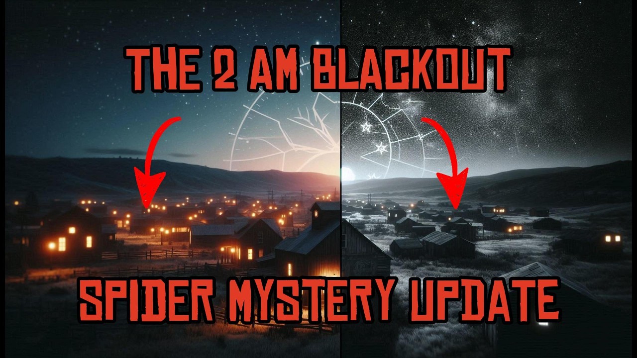 Something is WRONG with Wapiti at Night... (RDR2 Spider Mystery)🌑🕷️