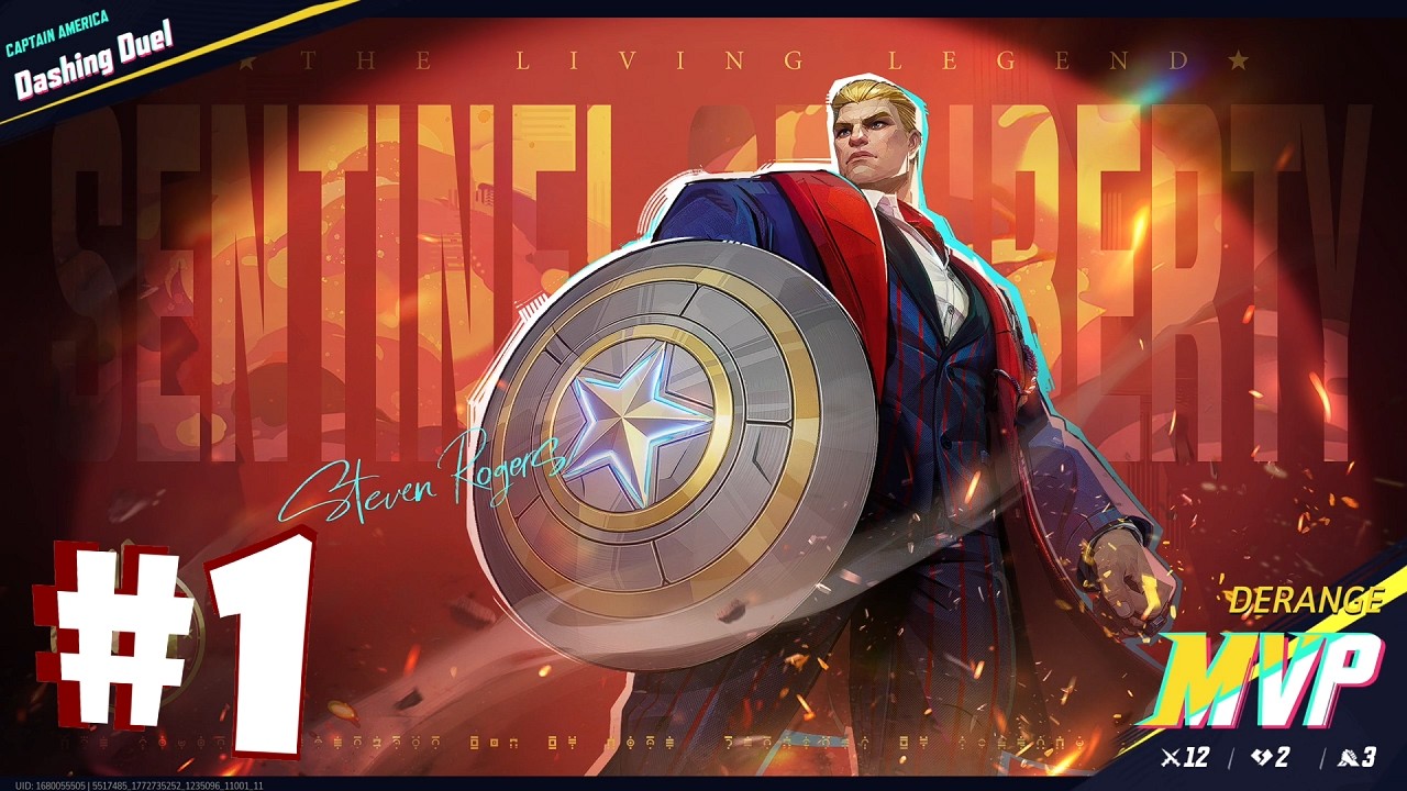 Marvel Rivals - Captain America Gameplay #1