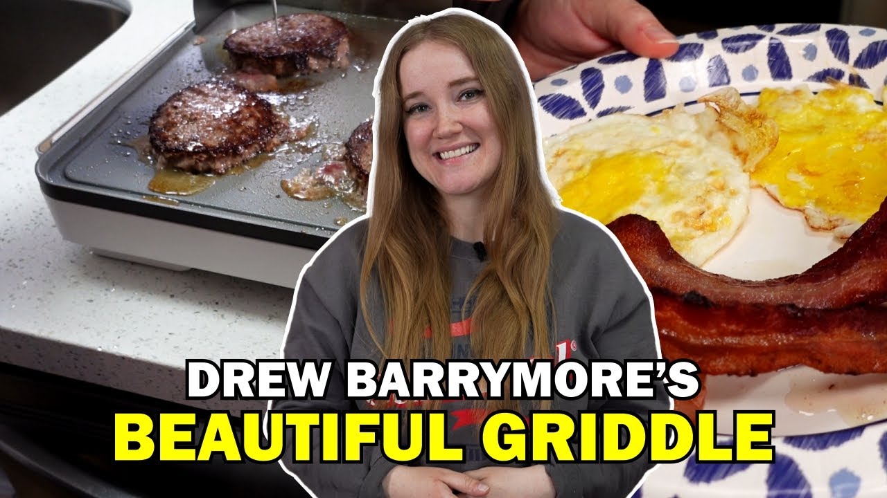 Drew Barrymore's Beautiful Griddle - Comprehensive Review & Cooking Test