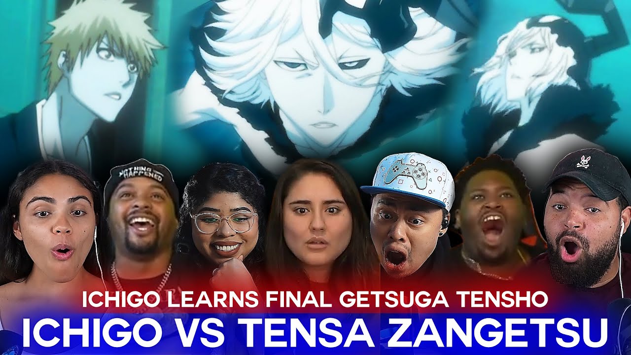 Ichigo vs Tensa Zangetsu | Bleach Ep 302, 306, 308 Reaction Highlights