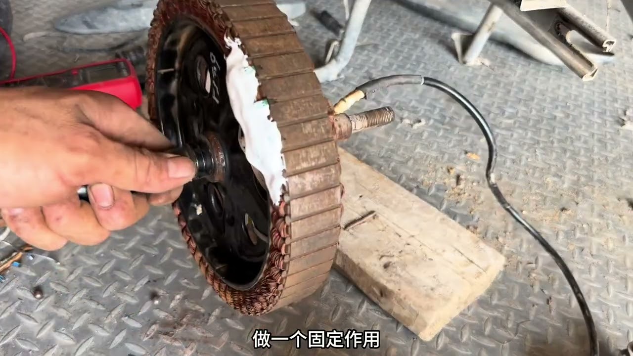 电动车有电不走霍尔换新的还是不走#电动车 #专业维修 #电机