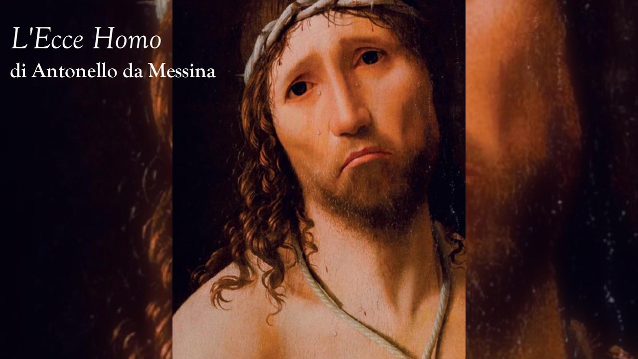 “Ecce Homo” o Cristo alla Colonna di Antonello da Messina…🎨🖌️