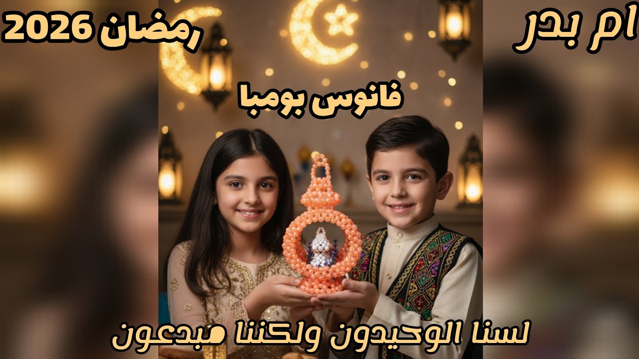 👍فانوس رمضان 2026👍 فانوس عجلة الزمان بخرز أكليرك سهل وبسيط 👍للمبتدئين 🌷وزنه 165 جرام😍