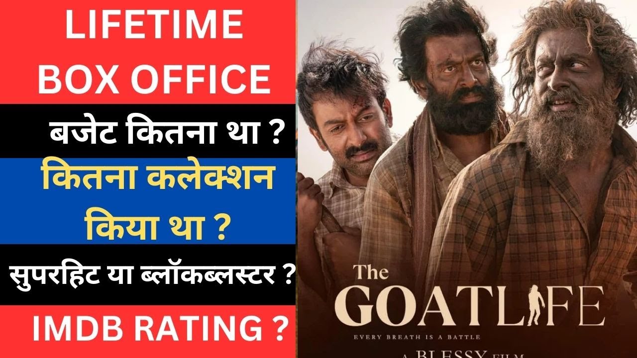 The Goat Life Lifetime Worldwide Box Office Collection, Hit Or Flop