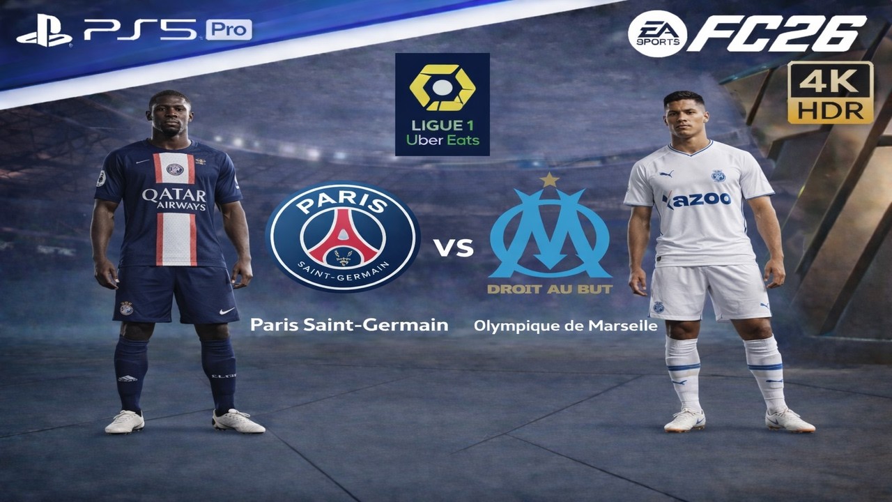 FC26 | PSG vs Olympique de Marseille | Ligue 1 2025/26 Play-Off | Full Match | PS5Pro 4K60