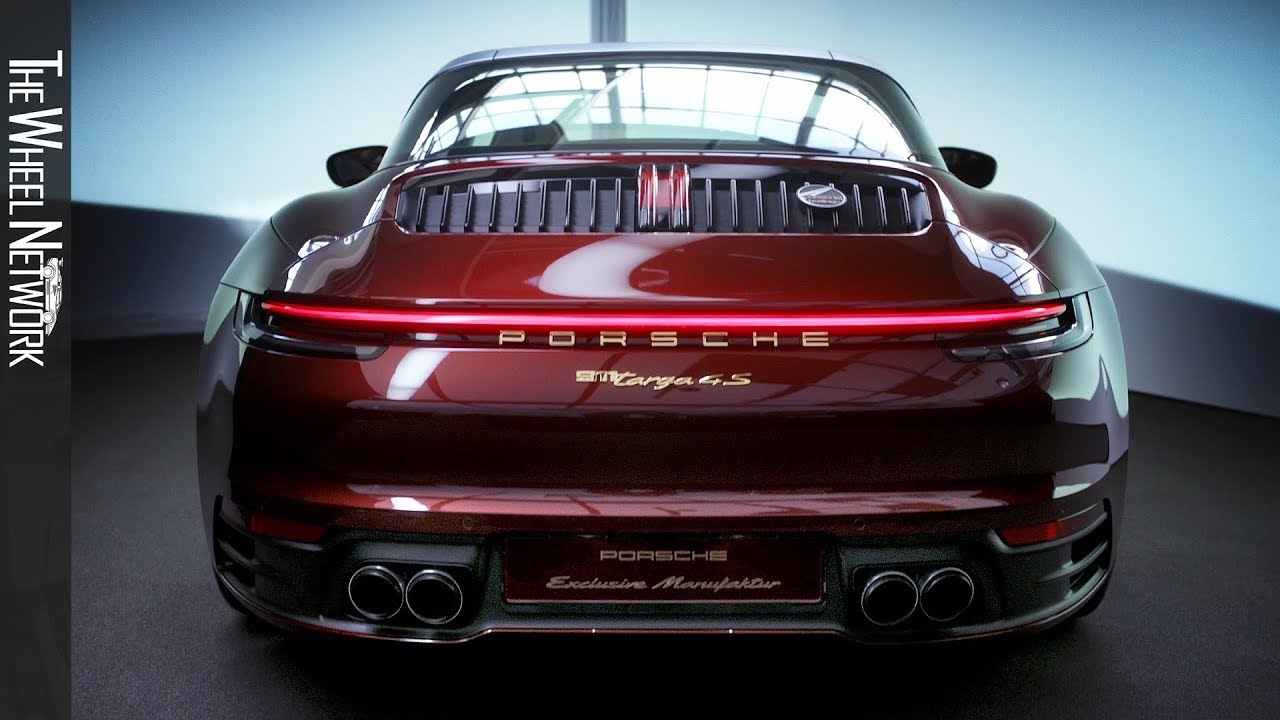 The new Porsche 911 Targa 4S Heritage Design Edition
