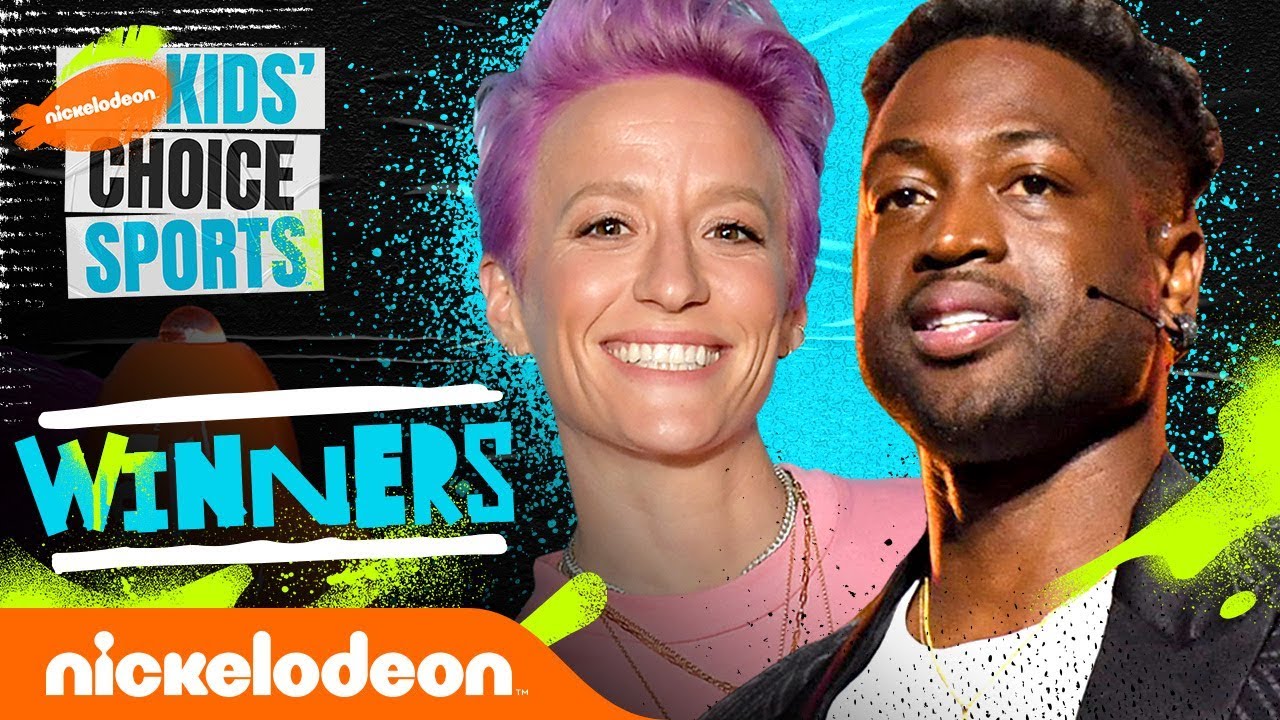 KCS Winners! 🏆 Megan Rapinoe & Chloe Kim Win the Mohawk Blimp | #KidsChoiceSports