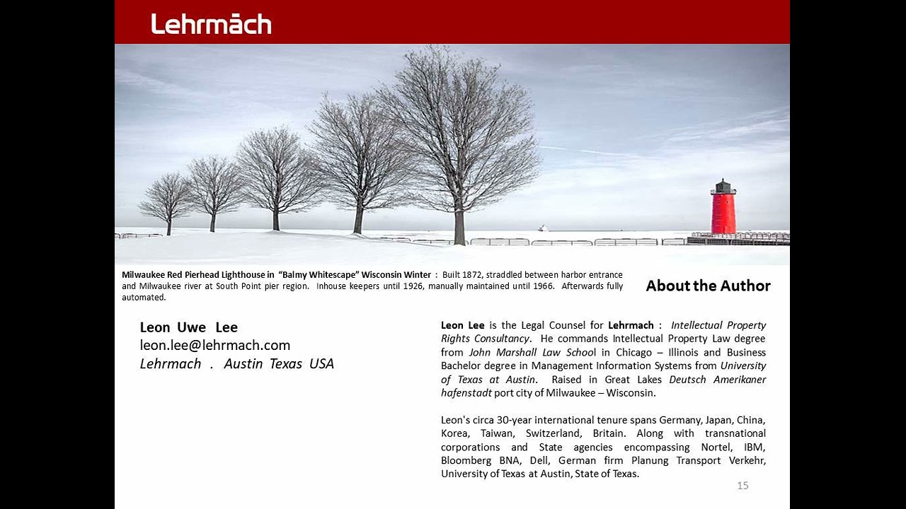 Dupont TSIM 15.0 - About the Author . Leon Uwe Lee