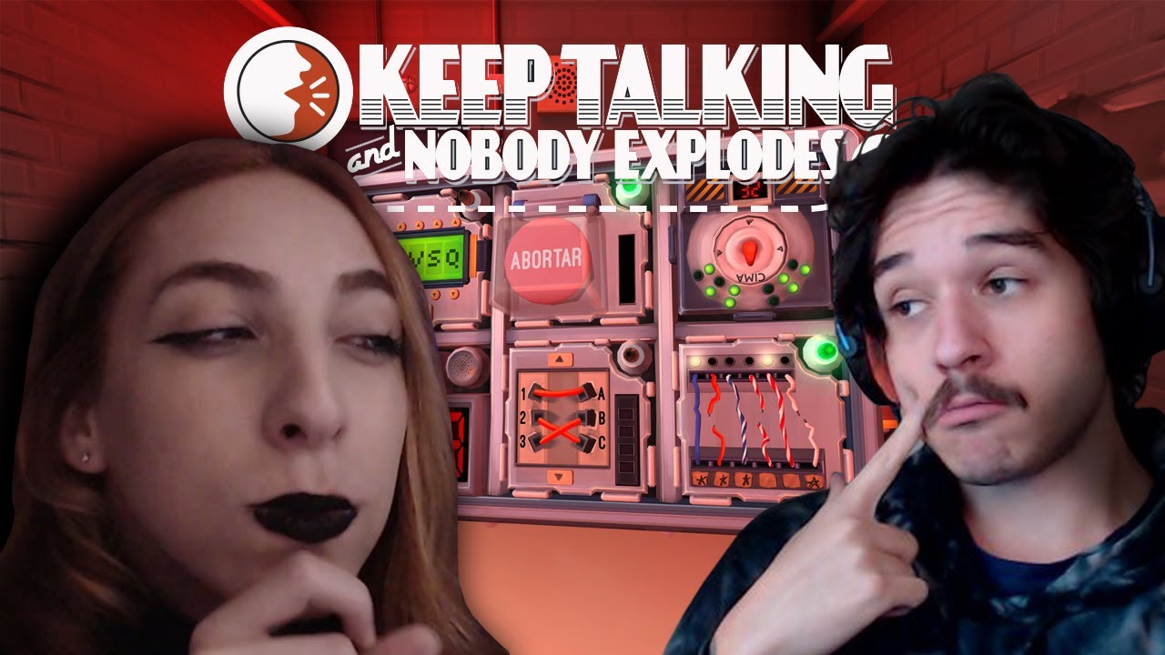 DOIS BURROS E UMA BOMBA - KEEP TALKING AND NOBODY EXPLODES ft. Gary