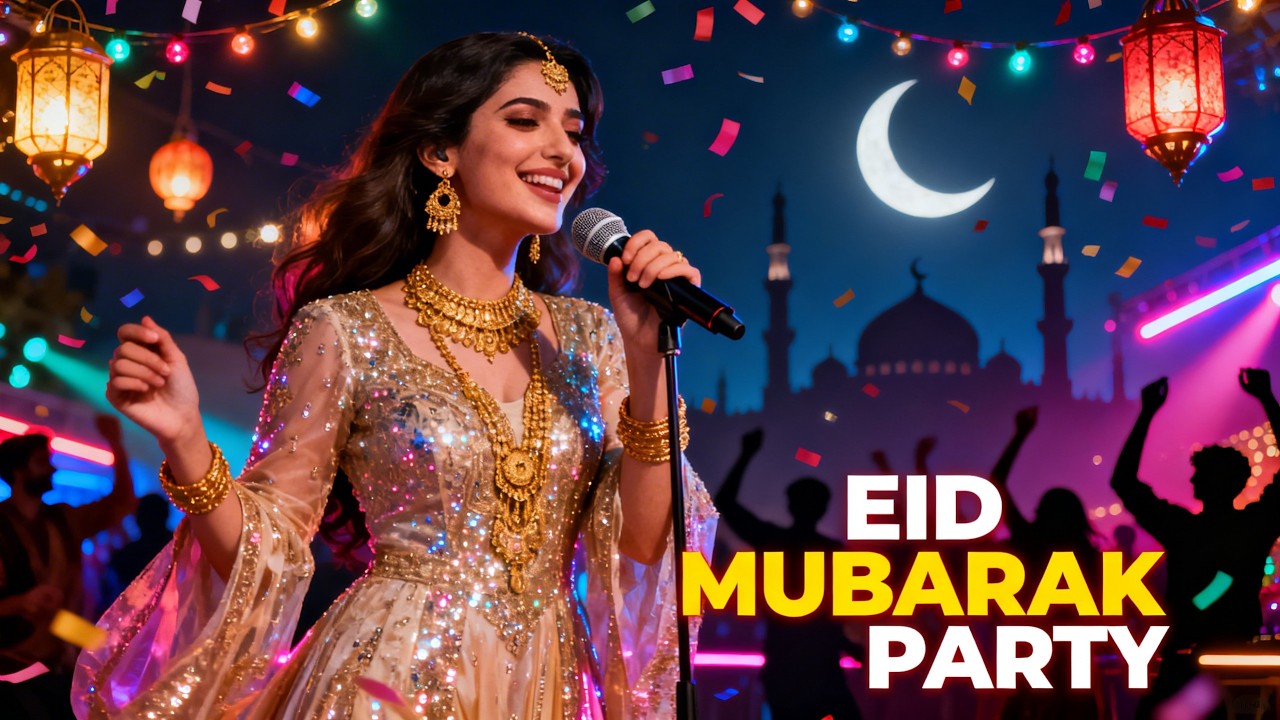 Nuri Eid – Tajik x Arabic Pop Song | Viral Eid Mubarak Dance Music 2026 | Female Vocal Party Song