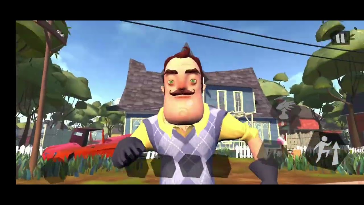 I played hello neighbor