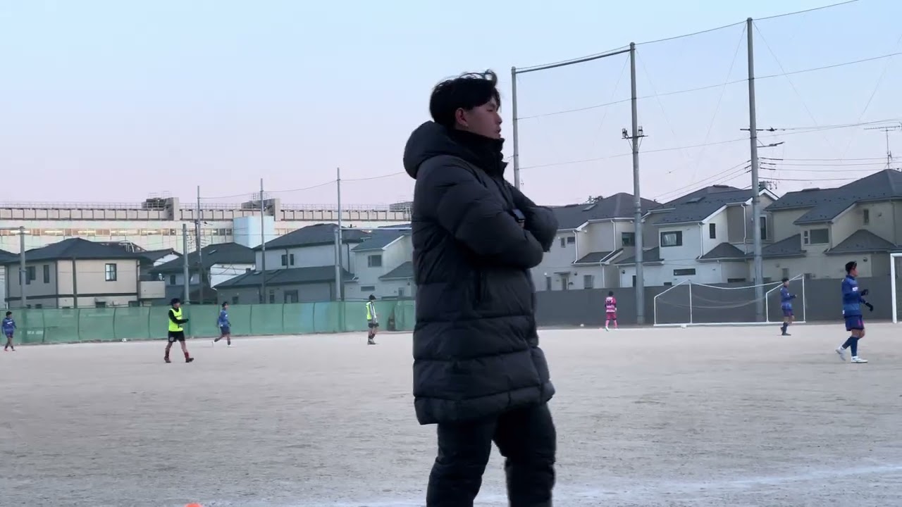 2025.1.25ジョカーレU14TMクラブトレセンU13前半1-0