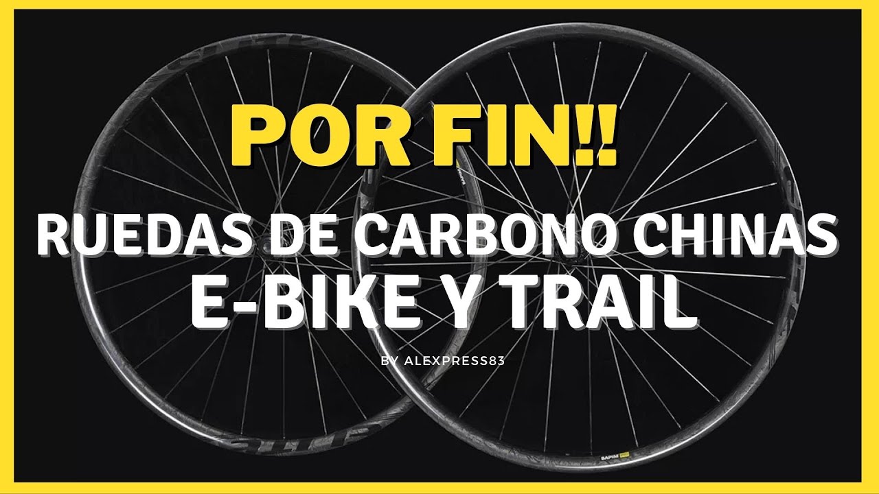 RUEDAS DE CARBONO CHINAS PARA EBIKE Y TRAIL!! | REVIEW ELITEWHEELS GNAR