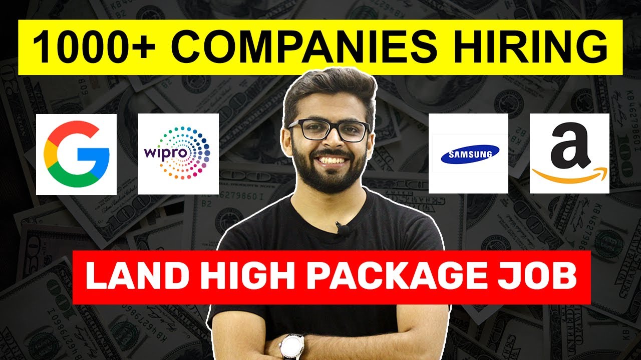 1000+ companies Hiring | Samsung, TCS, Amazon etc | CTC:₹4.5-9 Lakhs | Any degree | Software jobs