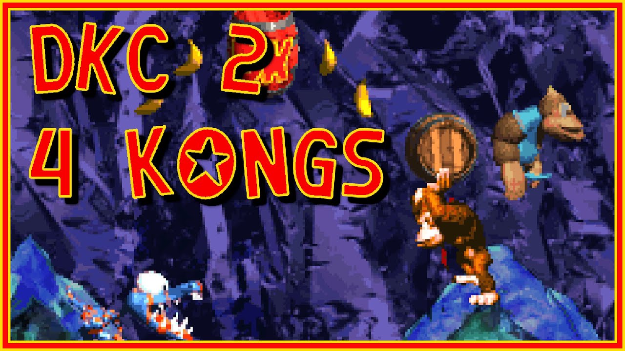 DKC 2: 4 Kongs Hack Preview
