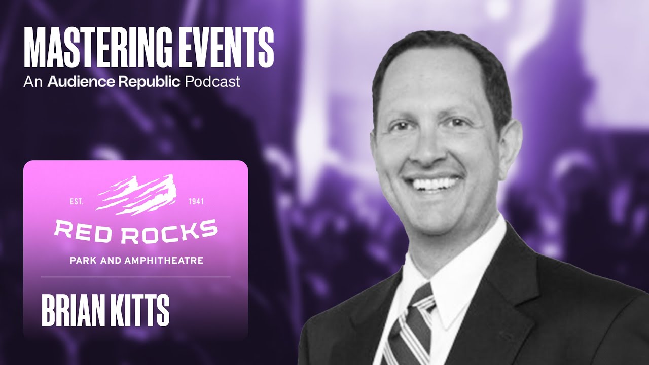 Mastering Events Episode #25: Brian Kitts (Red Rocks Amphitheatre)