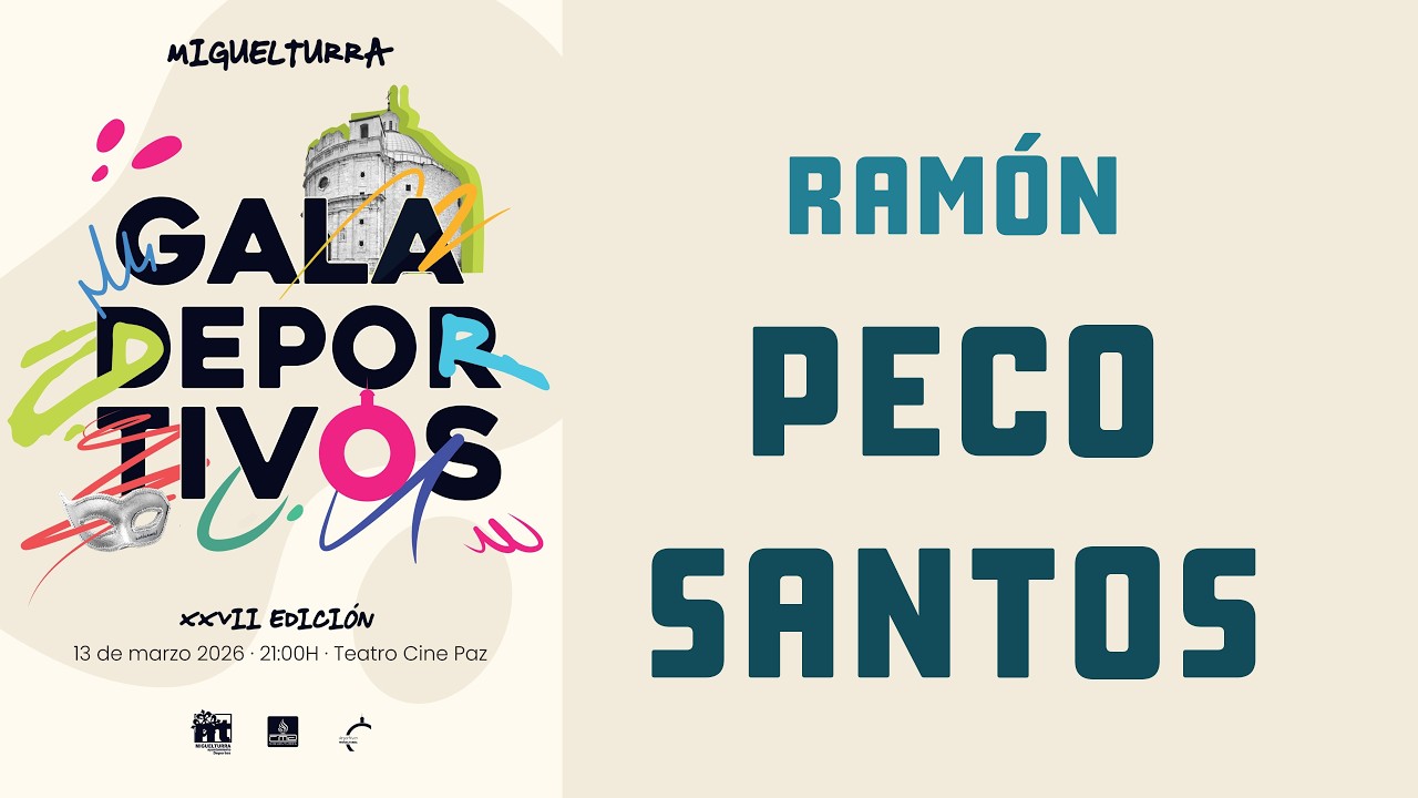 Gala Deportivos Miguelturra 2025 | V&iacute;deo del Padrino de la Gala, Ram&oacute;n Peco Santos