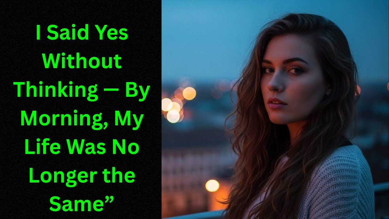 “A Simple ‘Yes’ Turned Into The Most Unexpected Night of My Life”| Infidelity story