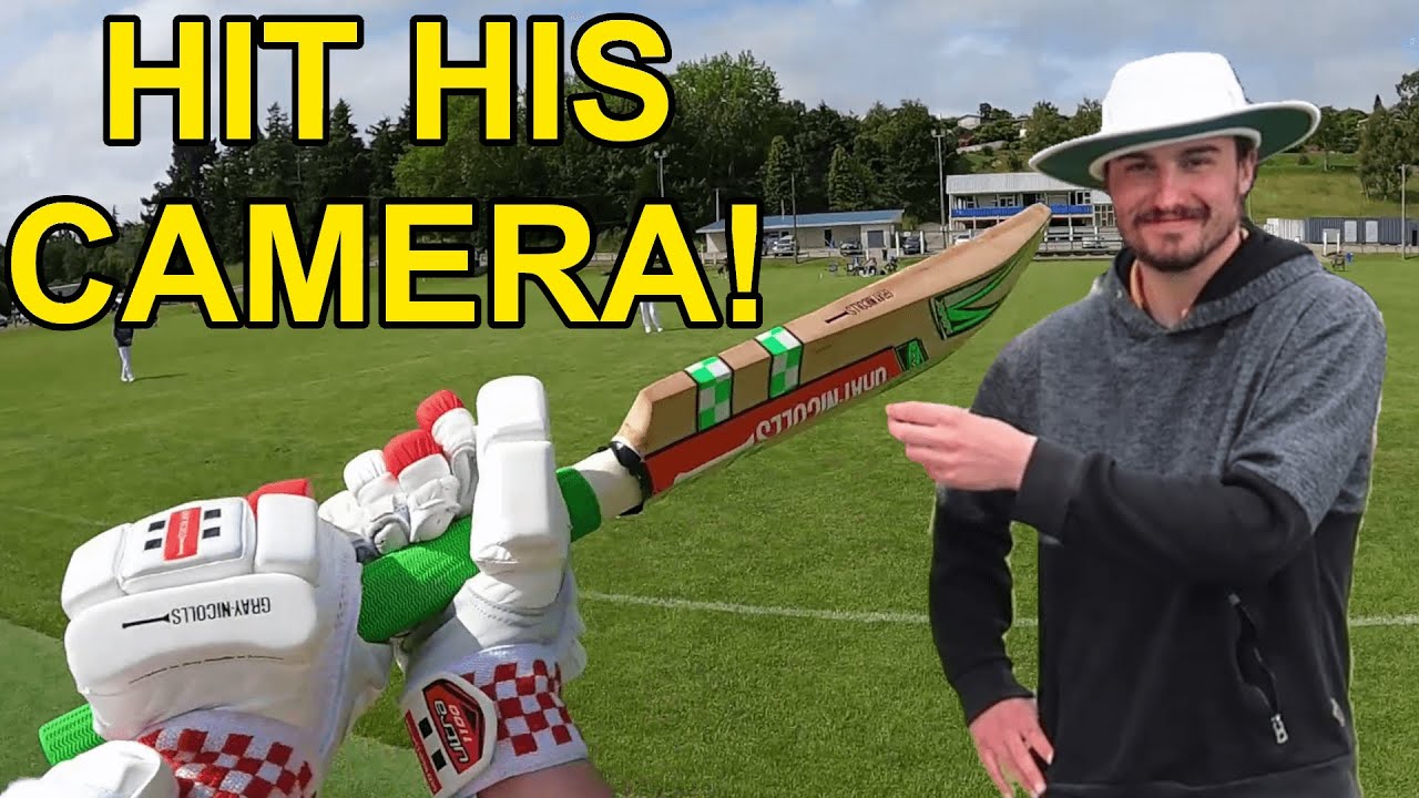 GETTING SLEDGED BY TEENAGERS - GoPro Cricket in New Zealand