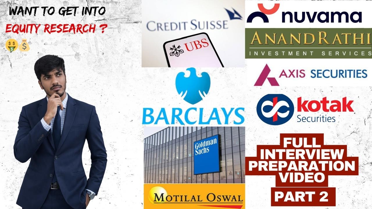 Breaking Into Equity Research? Watch This Before Interview II PART 2
