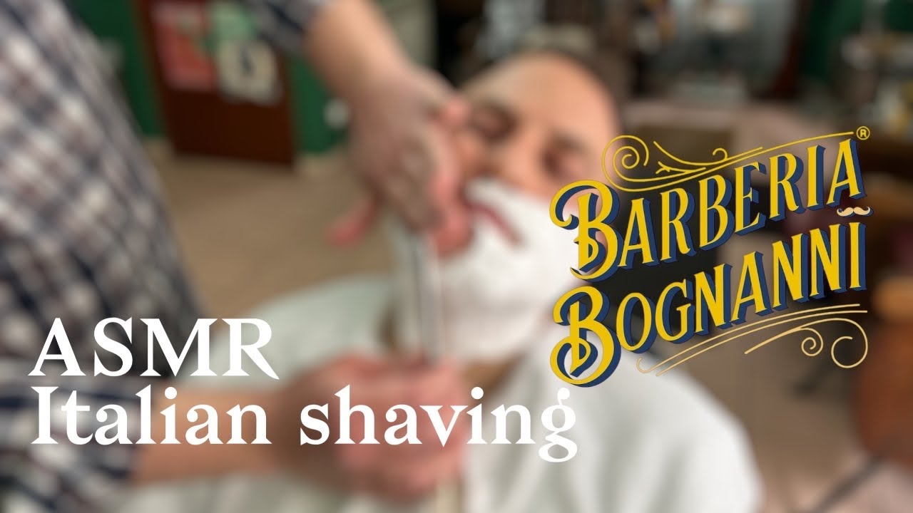 ASMR Italian shaving 🇮🇹