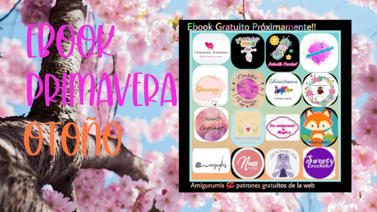 Ebook Primavera - Oto&ntilde;o | Amigurumis Patrones gratituitos de la web | Los amigurumis de Mayita