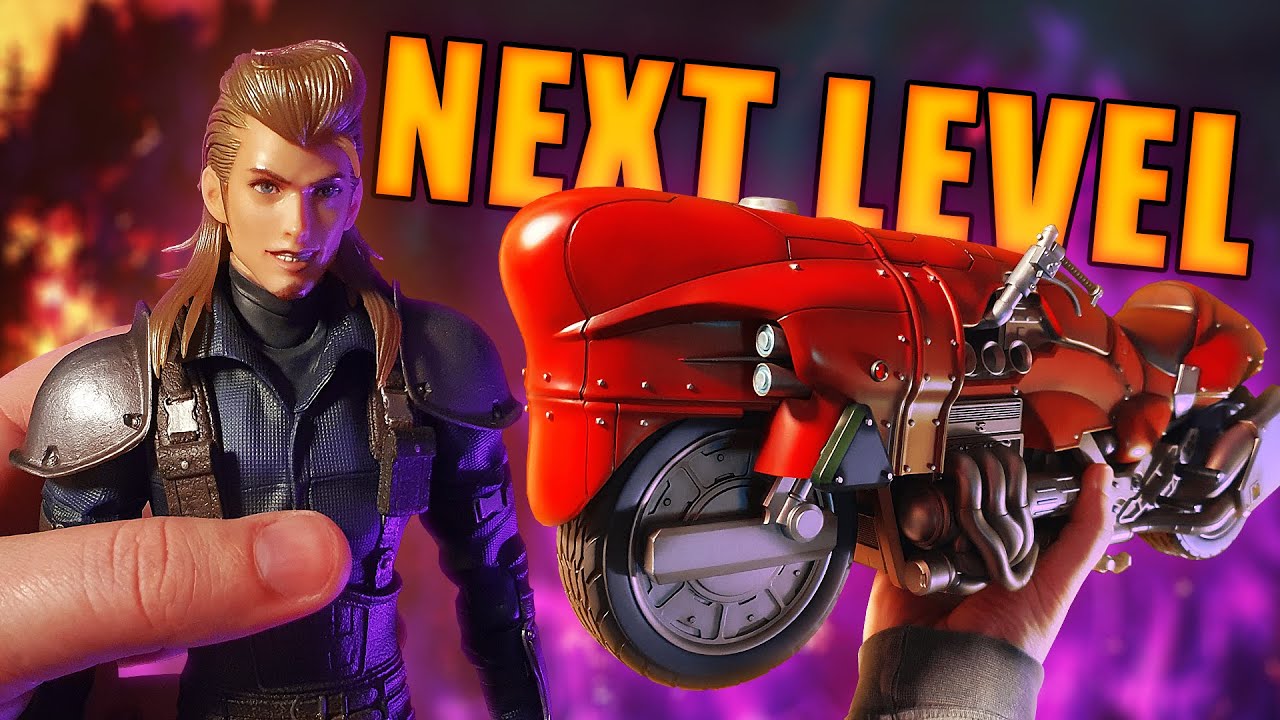 Roche & Motorcycle Unboxing | Play Arts Kai | FF7