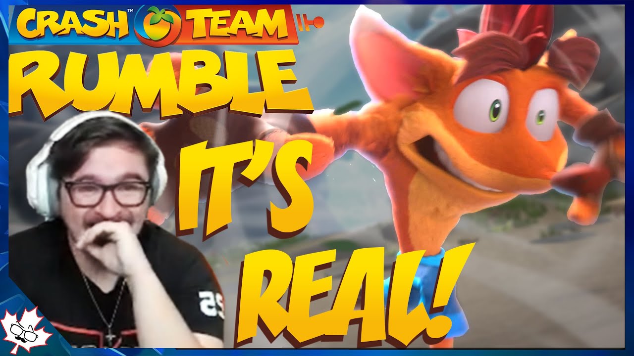 EMOTIONAL Crash Team Rumble Reveal REACTION - Canadian Guy Eh
